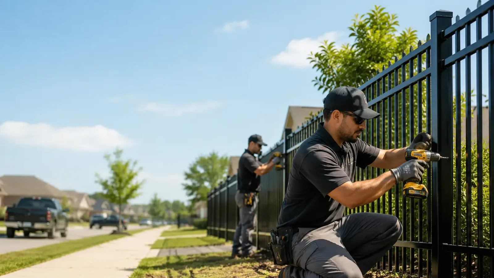 Metal Fence Installation in Breda, IA